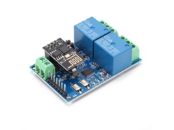 Módulo Relé Wifi 2-way 5v Esp8266 Controle Remoto Por App Android Para Casa Inteligente