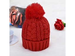 2026 conjunto Gorro Pom Pom + Bufanda Larga para Mujer Tejido Espesor Elástico Cap