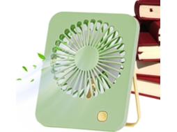 Mini Ventilador De Mesa Com 3 Velocidades, Suporte Para Celular E