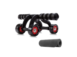Lurelia Joelheira Kit De Roda De Treinamento Abdominal 7 Em 1 Com Rolo Abdominal