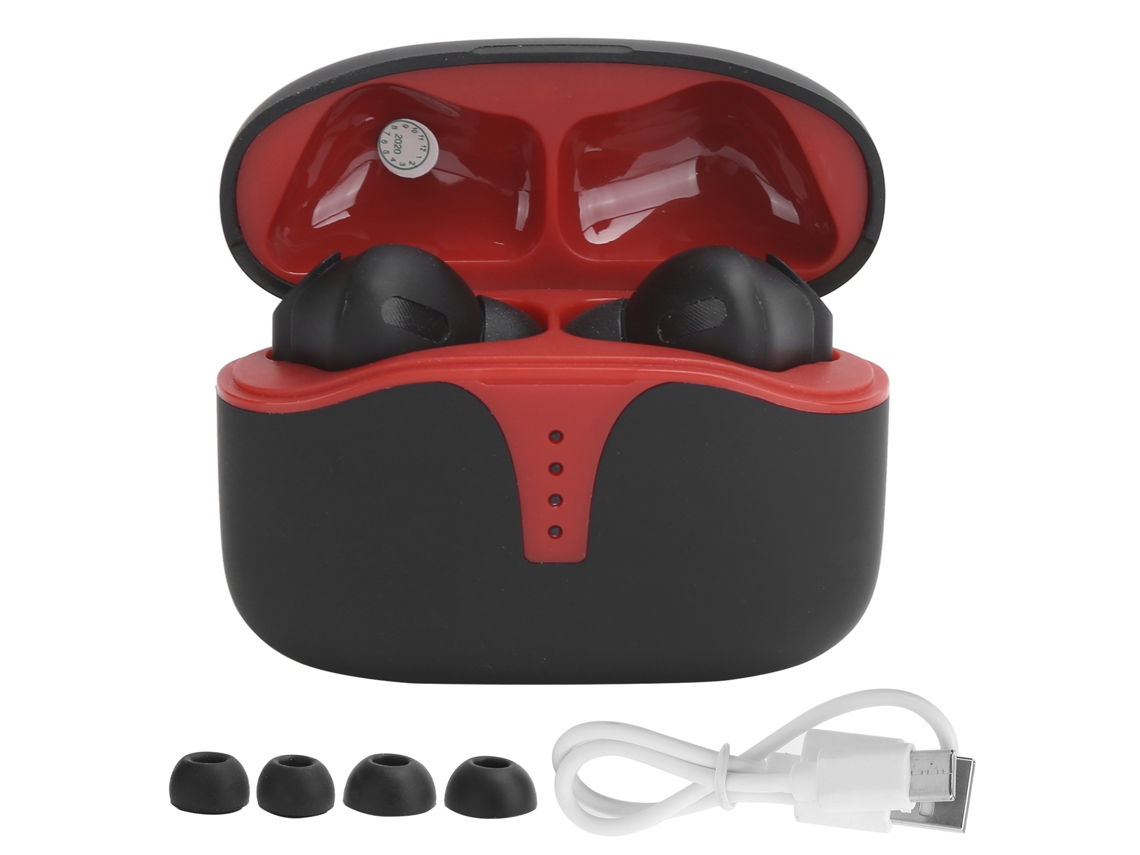 Fone De Ouvido Bluetooth M20 Preto Com Redução De Ruído Ativa E Controle Táctil Inteligente Sem Fio