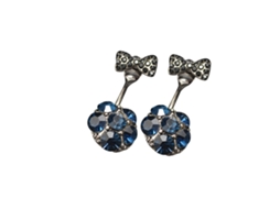 Brincos De Arco Liga Cristal Estilo Novo Moda Feminina