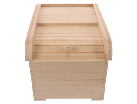 Recipiente Para Armazenamento De Arroz Caixa De Arroz De Madeira Recipiente Multiuso Para Armazenamento De Alimentos Webake