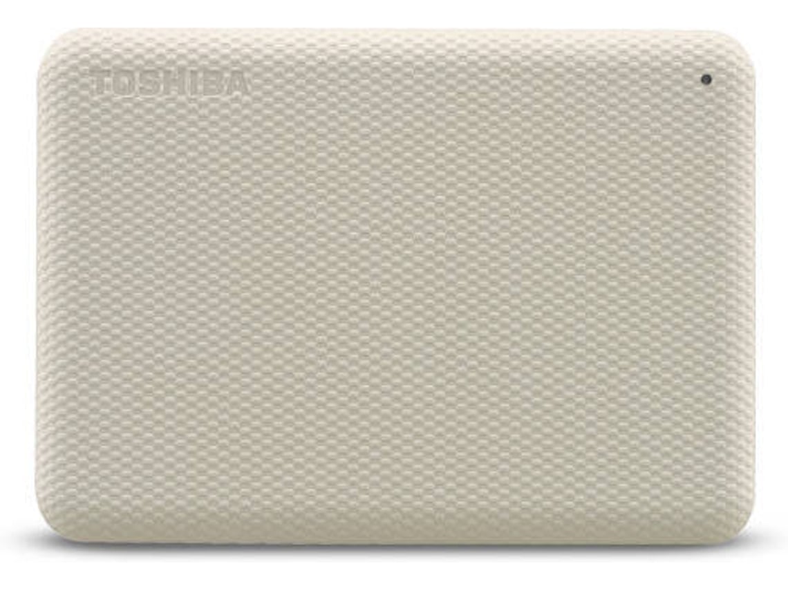 Disco Externo HDD TOSHIBA Canvio Advance (4 TB - USB 2.0 - Branco)