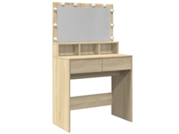 Dressing Table, Dressing Tables Vidaxl Marrom Madeira (n/a)
