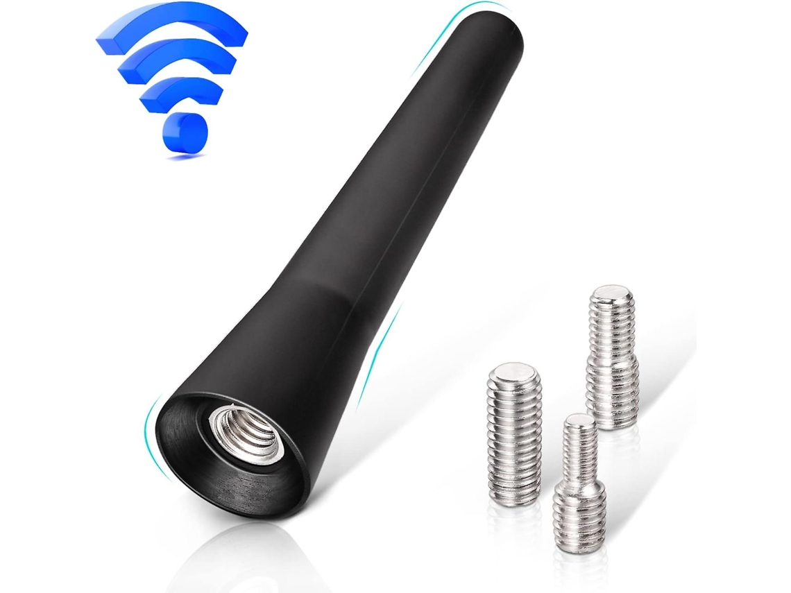 Thsidne Bil ​​​​fm Antena Dab Bilradioantenn 6,5 Cm Mini Kort Bilantenn Com Kraftfull Fm/am/dab Slowmoose (fmy)