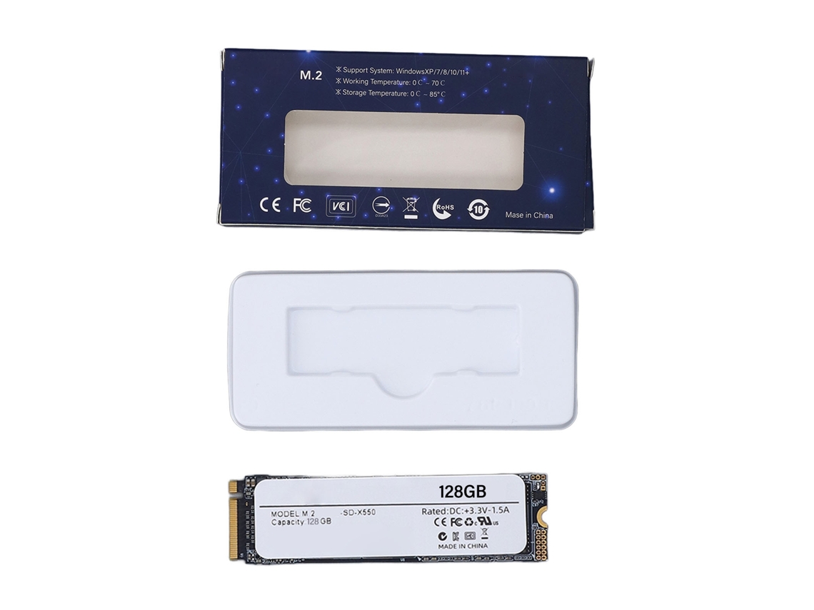 Unidade De Estado Sólido (interface Pcie Gen3 X4, Formato M.2 2280) Capacidade Real Nvme Pcie Gen3*4 Unidade De Estado Sólido M.2 2280
