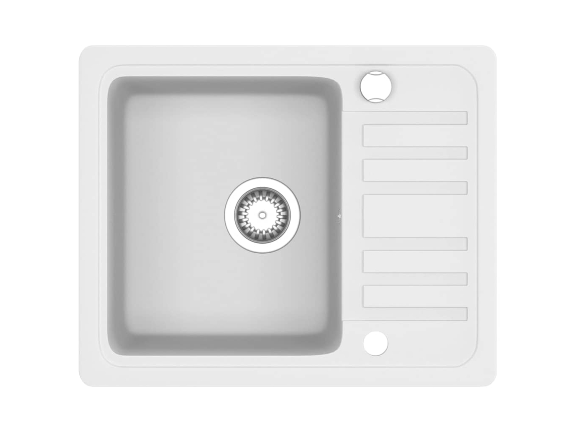 Kitchen Sink, Kitchen Sinks Vidaxl Branco Granito (n/a)