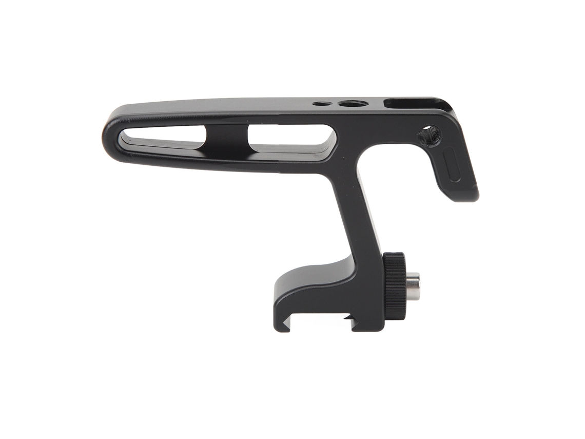 Camera Top Handle Hand Grip With 1/4 Inch 3/8 Inch Screw Holes For Arri Locating Hole Cold Shoe Mount Nato Mount LAXISCREED