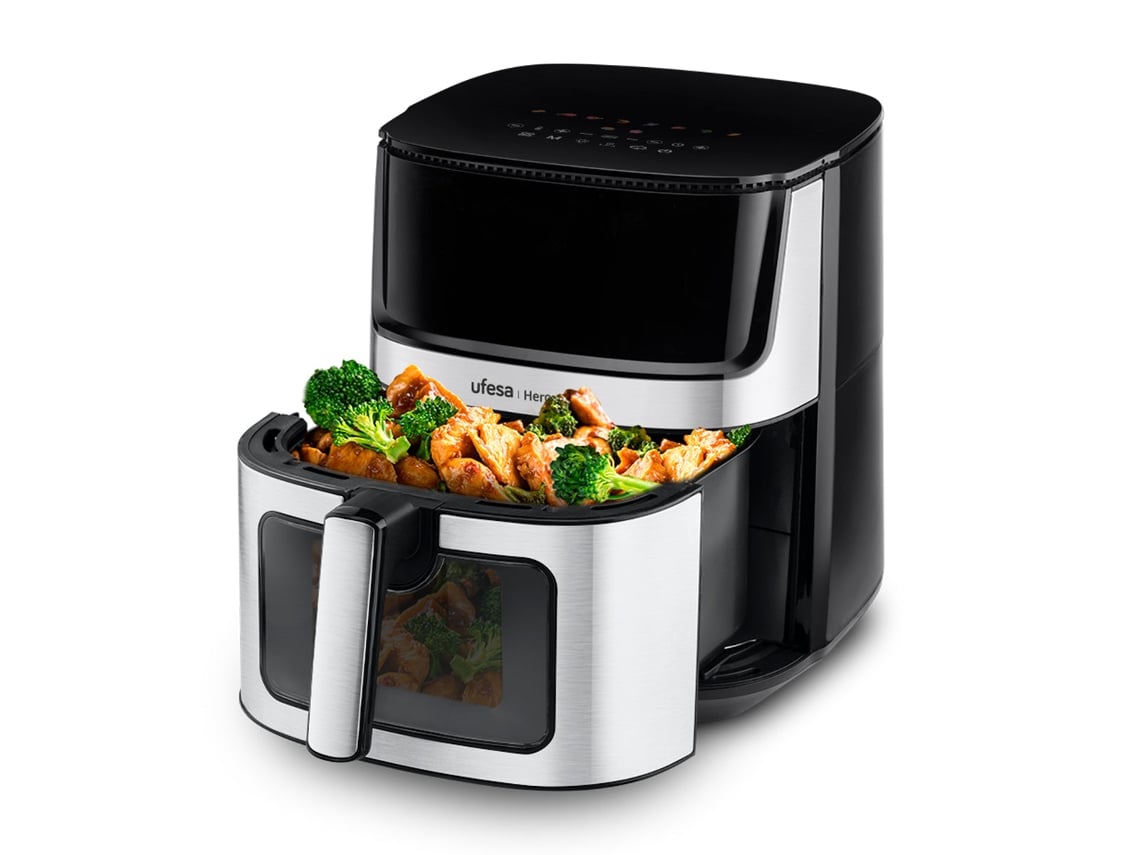 Fritadeira sem Óleo UFESA Heron Max com Vapor (8 L - Preto)