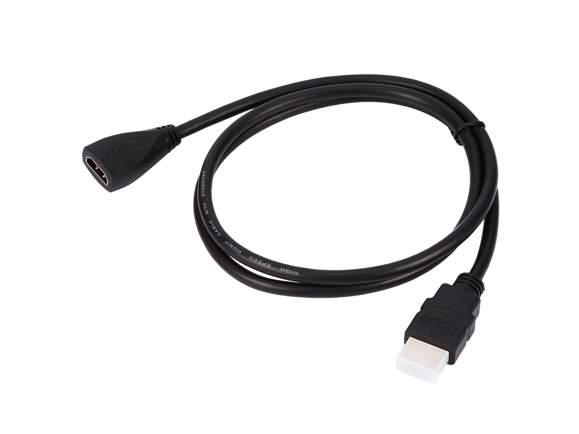 Aetheria cabo Extensor Hdmi 1.4 Macho para Fêmea 1m Dourado Suporta 1080p 3d 4k 10,2gbps