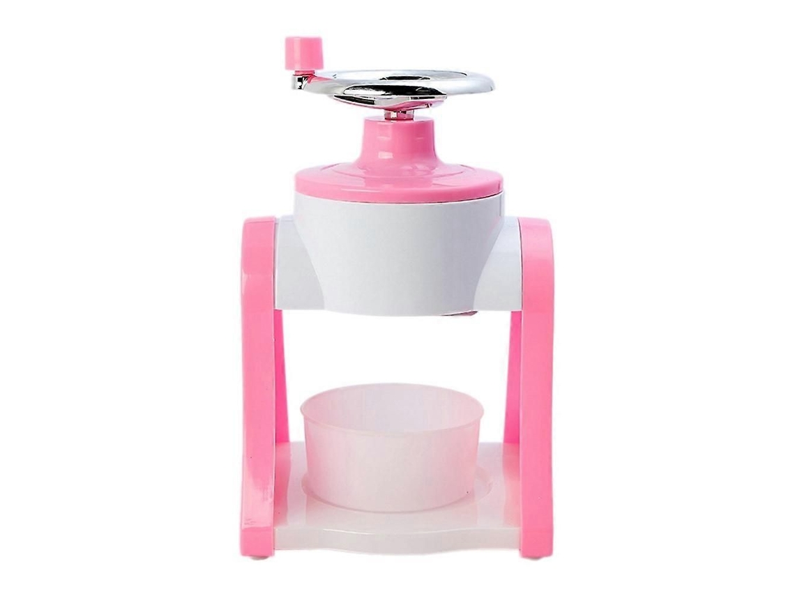 Barbeador De Gelo Manual Manivela Barbeado Mini Piquenique Portátil Máquina Cone De Neve Smoothie Máquina De Gelo Min