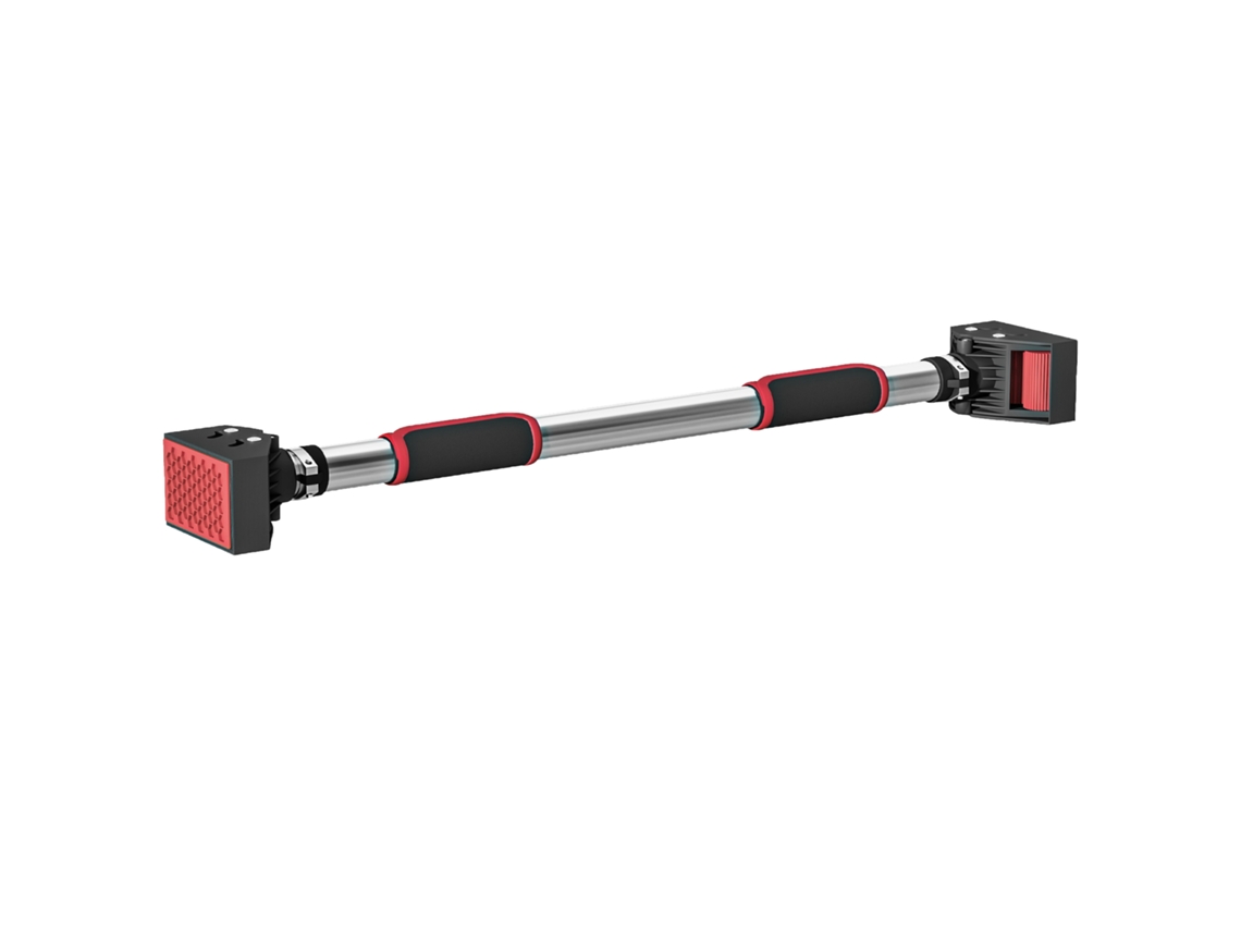 Barra De Tração Para Porta, Sem Parafusos, Comprimento Ajustável Estrutura Triangular 75-92 Cm