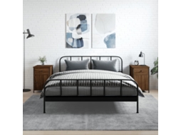 Vidaxl Mesas Cabeceira 2pcs 40x42x60cm Deriv.madeira Carvalho Castanho
