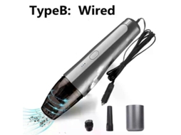 Aspirador De Pó Portátil 20000pa 200w Para Carro Com Fio/sem Fio Usb Opcional Sucção Forte Aspiradores De Pó Portáteis Com Filtro Slowmoose