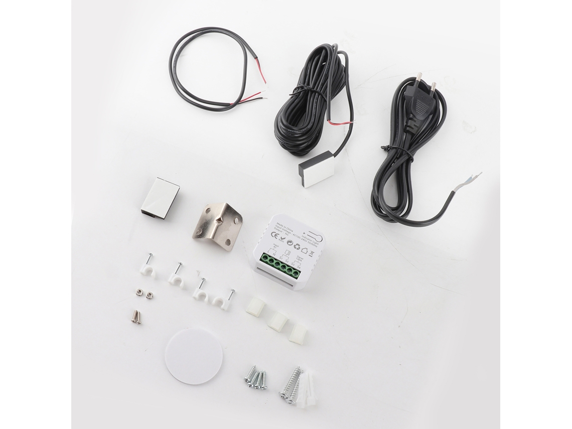 Controlador De Portão De Garagem Tuya Zigbee Com Controle Remoto Via App E Alexa