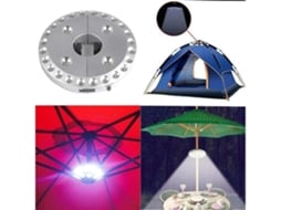 Iluminação LED portátil para viagem, solar, ultrabrilhante, multifunções STELASPLEN
