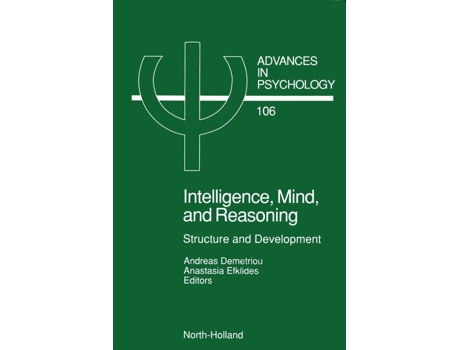 Livro Intelligence, Mind, and Reasoning de A Demetriou e A Efklides (Inglês - Capa Dura)