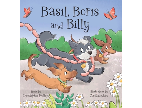 Livro Basil, Boris and Billy de Christopher Phillips (Inglês)