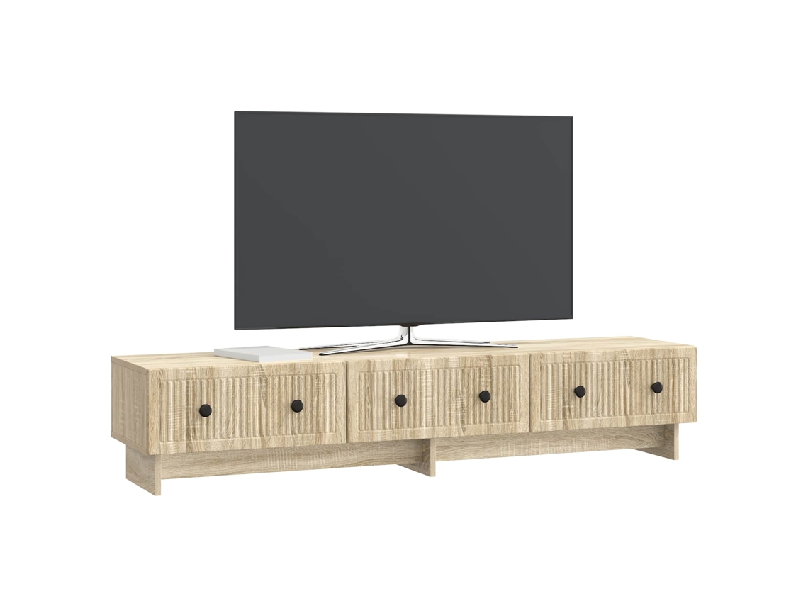 Gabinete de TV MAISON EXCLUSIVE Gaveta Carvalho Sonoma 147x34,5x30 cm