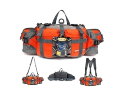 2026 bolsa de Cintura Táctica Impermeable com 2 Portabotellas para Deportes Ao Ar Livre Caminhada Trekking