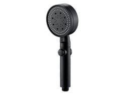 Chuveiro De Alta Pressão Conjunto De Chuveiro Preto Samurai Banheiro Suporte Para Chuveiro De Mão