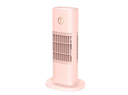 Resfriador de Ar AQUAFORGE portátil com reservatório de 700ml, 3 velocidades, temporizador e 7 luzes led