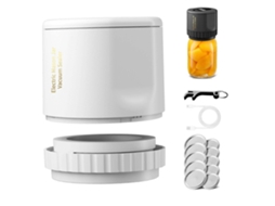 Seladora A Vácuo Automática De Latas De 10 W Com Visor Digital Para Viagens. Nostalgia88