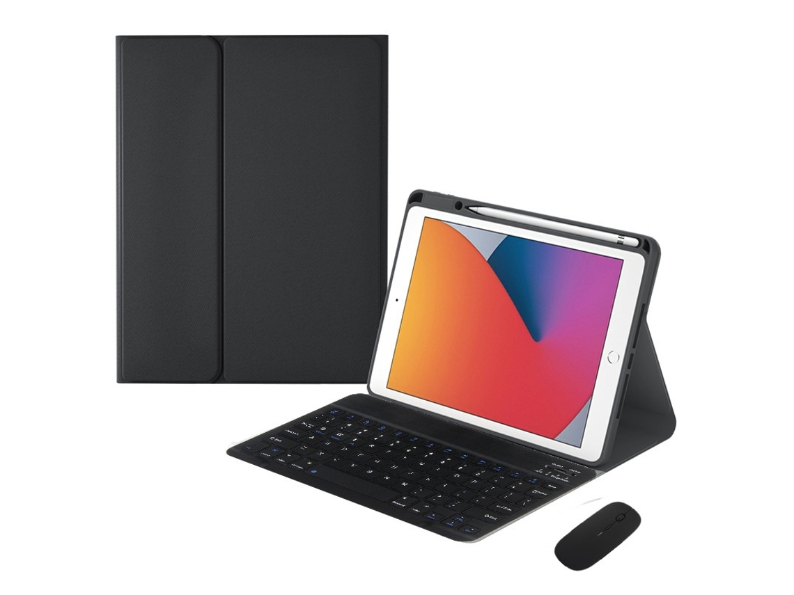 Lurelia Capa Com Teclado Bluetooth Para Ipad Air 13 2024 Com Retroiluminação E Rato