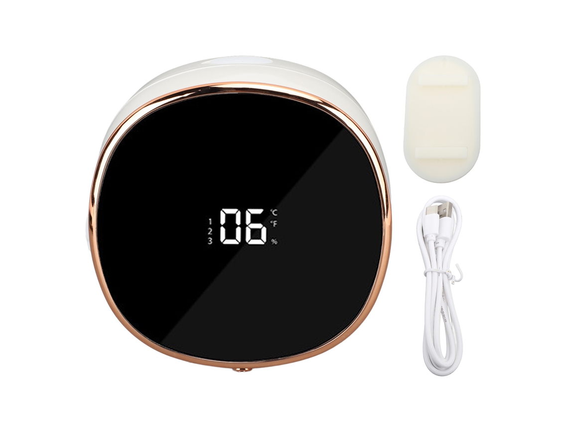 Dispensador De Sabão Espuma Automático Com Sensor, Parede, Branco