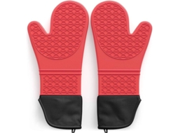 Luvas De Forno Extra Longas Resistentes Ao Calor De Silicone Para Cozinha E Assadura