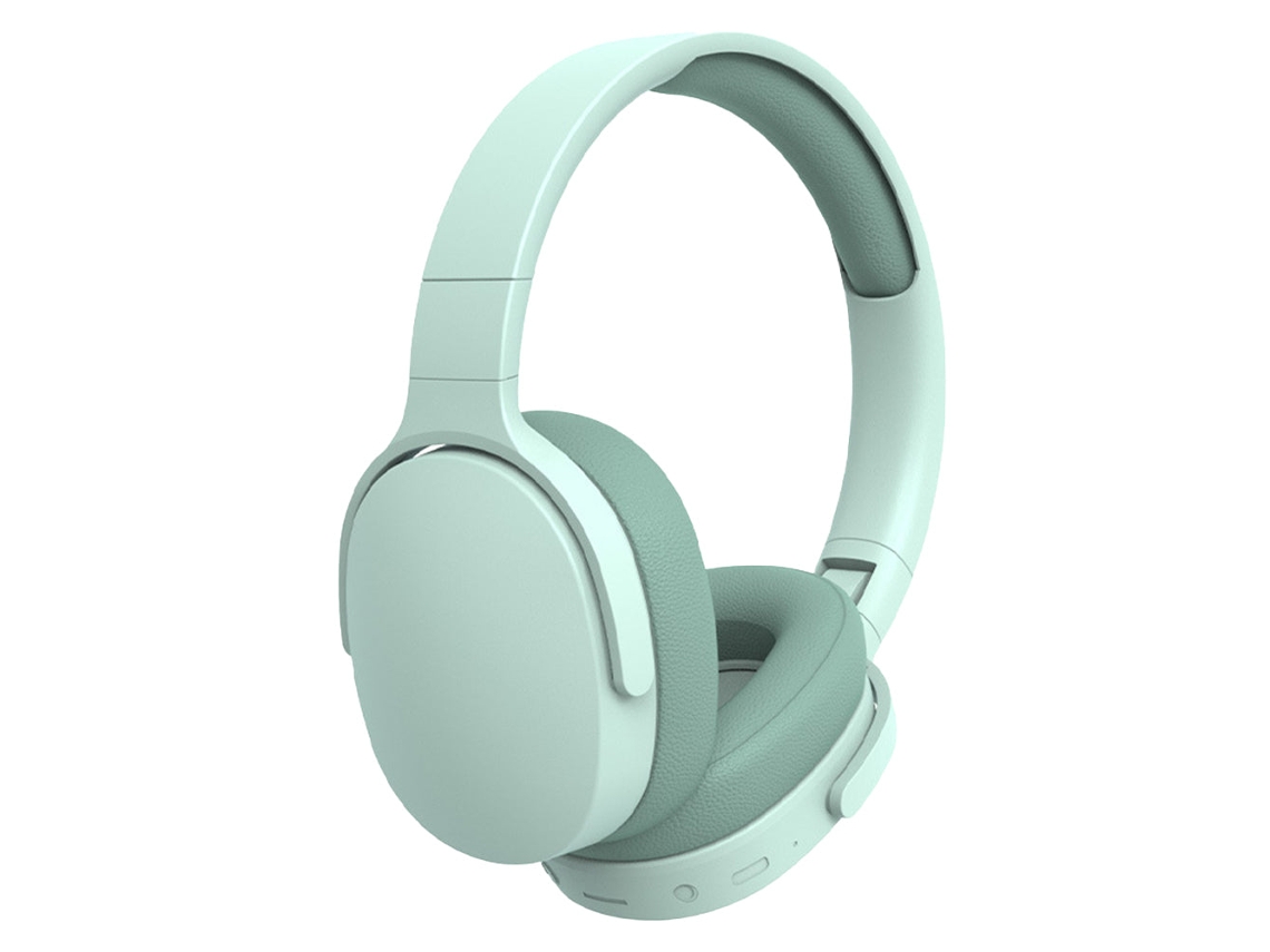 Fone De Ouvido Estéreo Bluetooth Sem Fio Dobrável Sobre A Orelha, Verde