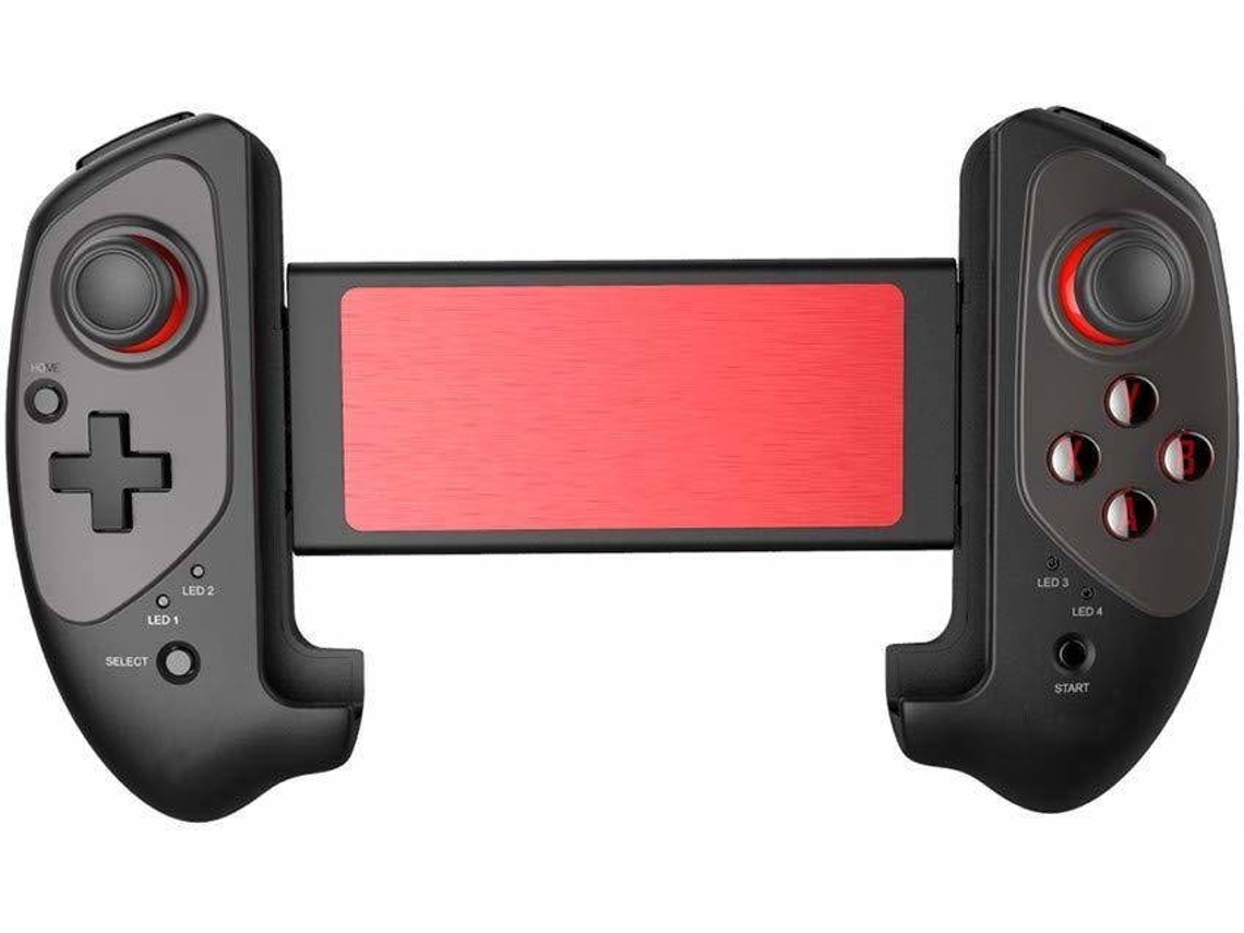 Controlador de Jogo Móvel Sem Fio YIZHOOD Gamepad Sem Fio Ajustável para Telefone Android com Joystick Flexívelpreto YIZHOOD