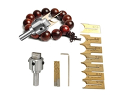 Conjunto de brocas de fresa para madeira YWP com 16 peças de 16 mm e 25 mm de carboneto de tungstênio