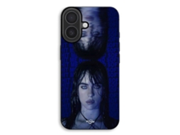 Capa Para Iphone 17 Com Papel De Parede Da Billie Eilish