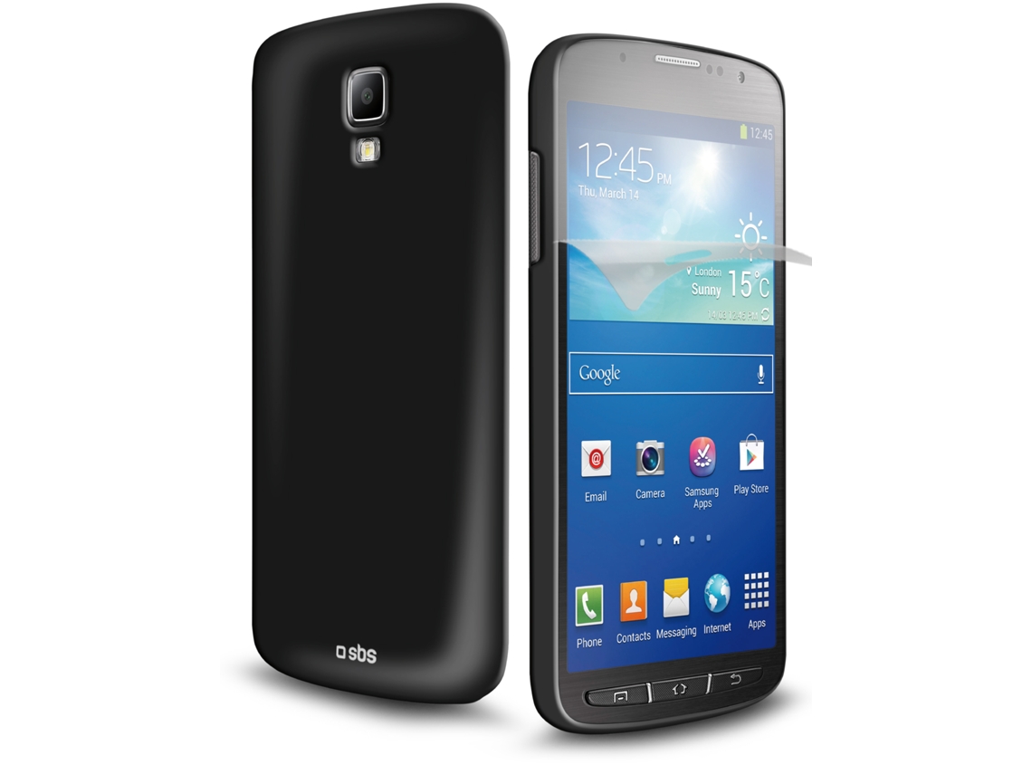 Capa + Proteção ecrã SBS p/ Samsung Galaxy S4