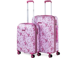 Conjunto de Malas de Viagem LOIS 131800 Rosa (64 L)