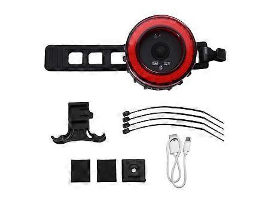 Lanterna Traseira Inteligente Para Bicicleta Twooc, Com Luz De Freio Cob Grande Abertura, Canote Selim. -aquaforge