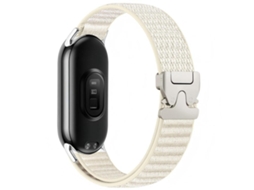 Bracelete para Xiaomi Smart Band 10/9/8 XIAOMOYU em Nylon Trançado com Padrão de Montanha e Fivela de Paraquedas Starlight