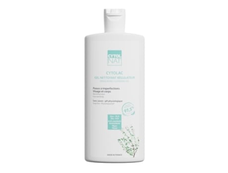 Cytolac Gel De Limpeza Regulador Limpa Suavemente · Regula O Excesso De Sebo Cytolnat