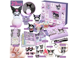 Calendário Do Advento 2024 Com Kuromi, My Melody, Cinnamoroll Da Sanrio Acessórios De Brinquedo Para Crianças E Meninas Presen Aquaforge