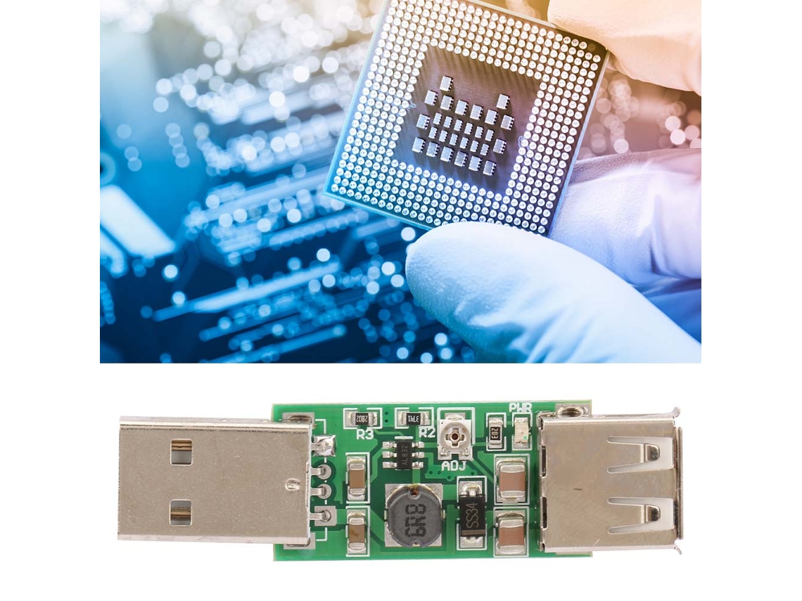 Laxiscreed Módulo De Alimentação Usb Ajustável De 5v Para 6-15v, Conversor Dc-dc Step-up