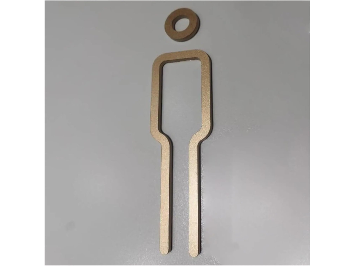 Placa de Banheiro Autoadesiva de Alta Qualidade S/MARCA