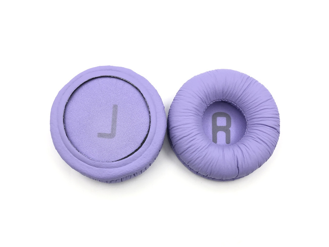 Almofada para Auscultadores JBL T670NC de Orelhas de Espuma Macia Pele Enrugada Roxo Sem Compartimentos XIAOMOYU