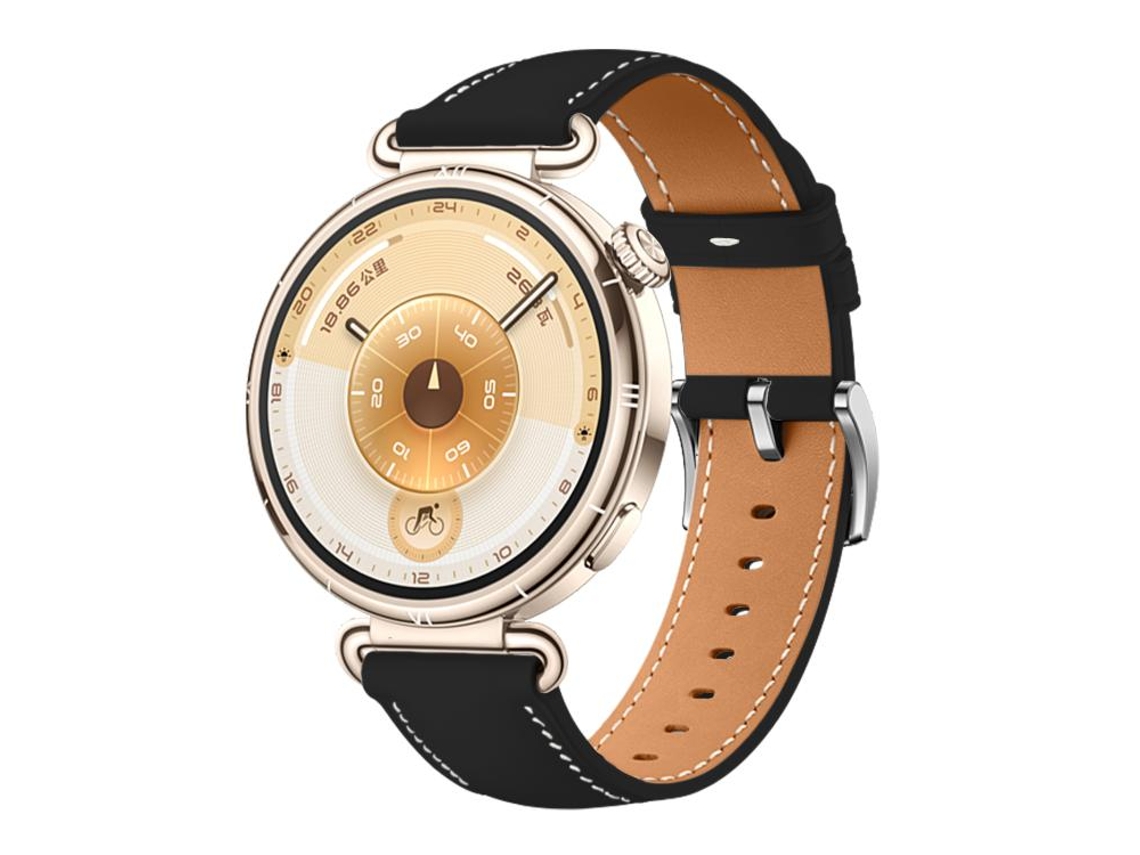 Bracelete para Huawei Watch Gt 6 Pro Silicone Fecho Magnético Dobrável Preto Preta XIAOMOYU