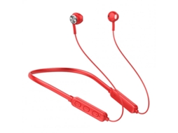 Auriculares Bluetooth Sem Fio Penddo Compatível com Gb04 para Jogging Andar de Bicicleta Exercitar Exercitar Viajar Vermelho