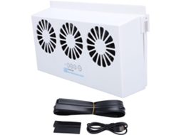 Ventilador De Exaustão Para Carro Movido A Energia Solar, 3 Saídas, Eliminação De Odores, Purificador De Ar