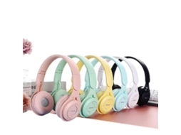 Fones de Ouvido Bluetooth Foscos Dobráveis com Microfone TAISHENGDA