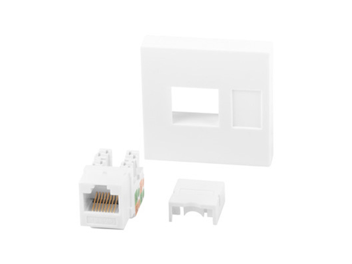 Pedra Angular de Parede Lanberg Cat.6 Utp Rj45