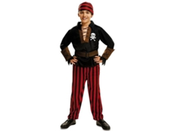 Fato de Bebé VIVING Pirata (Tam: 1-2 anos)